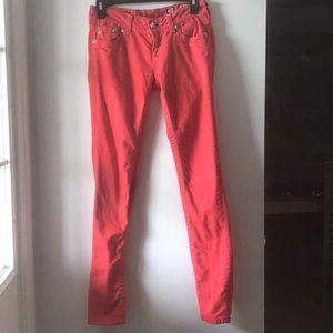MissMe spring orange jeans